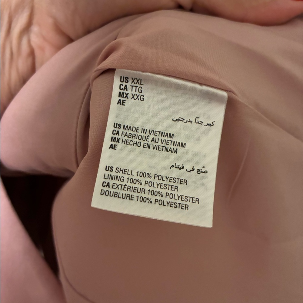 Bar III Blush Pink Satin Blazer - Picture 5 of 5